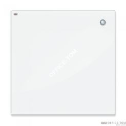 Tablica szklana magnetyczna 45x45 cm biała 2x3