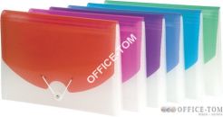 Teczka harmonijkowa BANTEX 12prz. niebieski