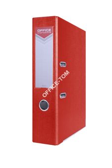 SEGREGATOR OFFICE PRODUCTS OFFICER Z SZYNĄ, PP, A4/75MM, CZERWONY