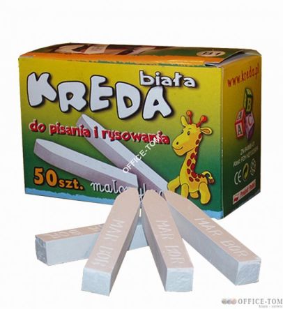 Kreda biała 50 sztuk  MAR-BOR  B1