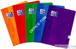 Brulion A4 96K linie  laminowany Oxford Esse