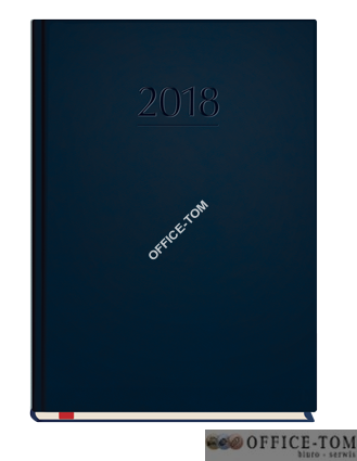 Terminarz A5 popularny granatowy tydzień/2-óch stronach  T-209V-G Michalczyk i Prokop