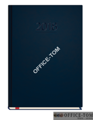 Terminarz A5 popularny granatowy tydzień/2-óch stronach  T-209V-G Michalczyk i Prokop