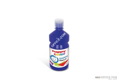 Farba tempera Premium 500ml, granatowy Happy Color