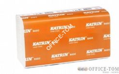 Ręcznik ZZ KATRIN biały BASIC Natural, 100 % makulatury, 21x150 listków, 230 x 224 mm 76957
