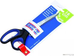 Nożyczki biurowe DONAU miekkie 16 cm niebiesko-czarne