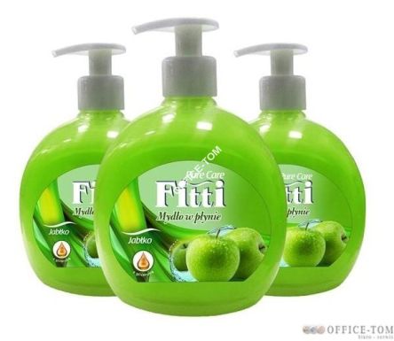 Mydło w płynie 500ml zielone jabłko FITTI