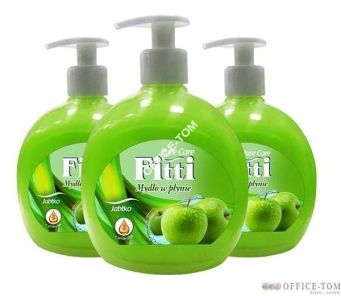 Mydło w płynie 500ml zielone jabłko FITTI
