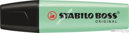 Zakreślacz STABILO BOSS ORIGINAL, pastelowy zielony