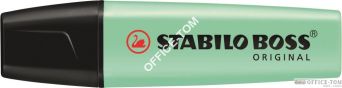 Zakreślacz STABILO BOSS ORIGINAL, pastelowy zielony