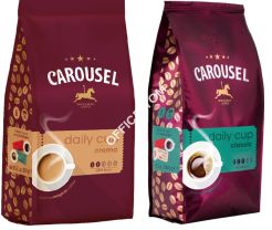 ZESTAW: Kawa CAROUSEL CLASSIC 1kg ziarnista + Kawa CAROUSEL CREMA 1kg ziarnista