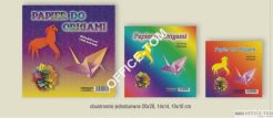 Papier ORIGAMI 20x20cm 100kartek zmienne kolory CORMORAN *1205