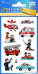 Naklejki AVERY ZWECKFORM Z-Design Kids Służby porządkowe