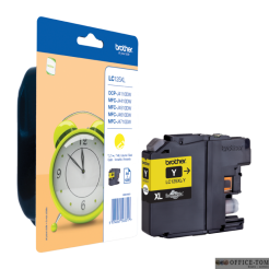 Tusz BROTHER (LC125XL-Y) żółty 1200str