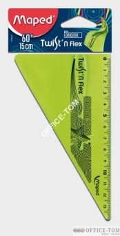 Ekierka niełamliwa TWIST\'N FLEX 15cm 279410 MAPED