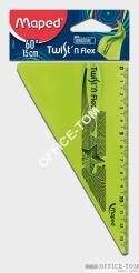 Ekierka niełamliwa TWIST\'N FLEX 15cm 279410 MAPED
