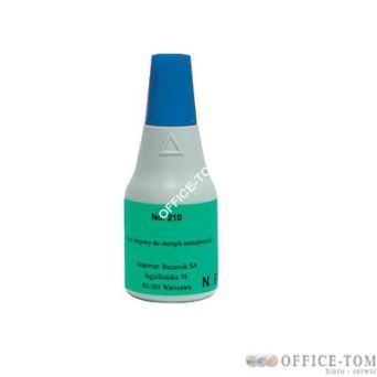 Tusz NORIS 210 metal niebieski 25ml do stempli metalowych