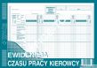 Ewidencja czasu pracy kierowcy MICHALCZYK I PROKOP A4 40 kartek - 2