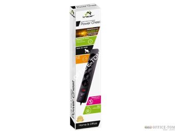 Listwa  TRACER PowerChest  5.0 m Black (5 gniazd)