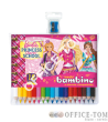 Kredki BAMBINO w opr.drew. 18 kol. + temperówka BARBIE  St.Majewski - 3