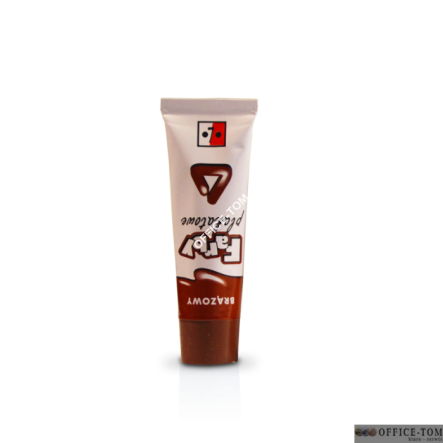 Farby plakatowe w tubach brązowa  JEDNOŚĆ