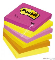 Bloczki samoprzylepne 3M POST-IT® 654N 76x76 Jaskrawożółty 100k