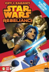 Książka Star Wars Rebelianci. Gry i zabawy. Disney Zielona Sowa