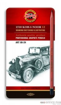 Ołówek grafitowy 8B-2H (12) 1512 KOH-I-NOOR