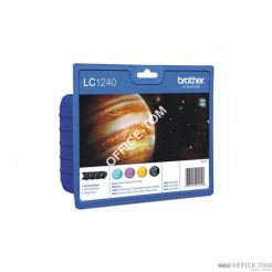 Tusz BROTHER (LC1240XLVALBP) czarny + niebieski + purpurowy + żółty 4szt