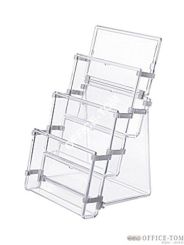 Stojak na ulotki DL trzy kieszenie Panta Plast