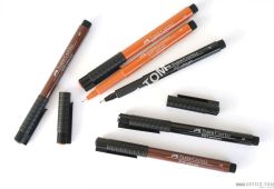Pitt Artist Pen Sanguine M Opakowanie 10Sztuk FABER-CASTELL