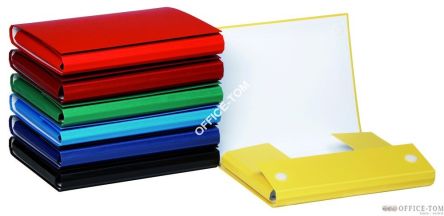 Teczka Donau A4 eco 30 mm skrzyd/rzep żółta