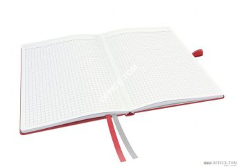 Notatnik Leitz Complete, A5 , twarda oprawa 80k Czerwony
