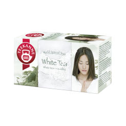 HERBATA BIAŁA TEEKANNE WHITE TEA 20 TOREBEK Z 1,25G