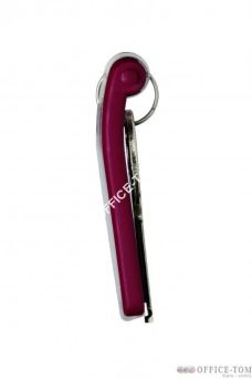 Zawieszki do kluczy KEY CLIP (6szt.) czerwone Durable