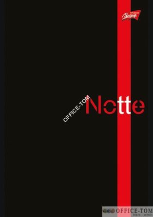 Notatnik z perforacją A4+, 80k., krata