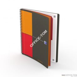 Kołonotatnik ACTIVEBOOK B5 80k OXFORD INTERNATIONAL kratka / tagi