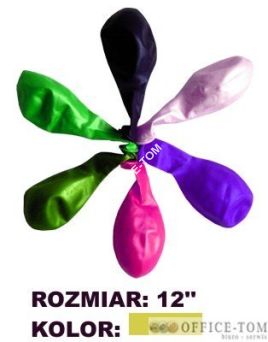 Balon GRAND 12\" metal złoty 100szt