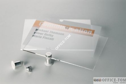 Tabliczka informacyjna CRYSTAL SIGN 210 x 148 mm DURABLE