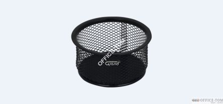 Pojemnik na spinacze GRAND TY-191 / NH-02 siatka met. czarny