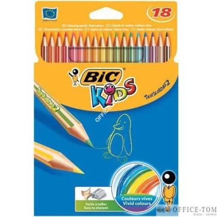 Kredki BIC Tropicolor Pudełko 18