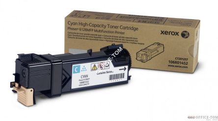Toner Xerox cyan 2500str  Phaser 6128MFP