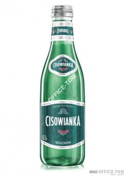 Woda Cisowianka 0,3l Classique (n/gaz) szkło