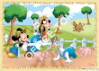 Puzzle Myszka Miki Na farmie - Puzzle 4w1 70 elementów TREFL 34117 - 5
