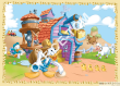 Puzzle Myszka Miki Na farmie - Puzzle 4w1 70 elementów TREFL 34117 - 4