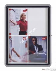 Gablota zewnętrzna suchościeralna-magnetyczna 9xA4 NOBO