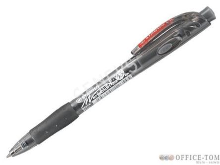 Długopis automatyczny Stabilo Marathon z wymiennym wkładem, czarny