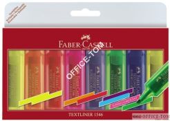 Zakreślacz 1546 Etui 8 Szt (6+2 Żółte) FABER-CASTELL