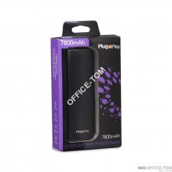 Power Bank PLUG & PLAY 7800MA 1xUSB czarny