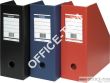 Pojemnik na czasopisma plastikowy Bantex 70mm Żółty - 2
